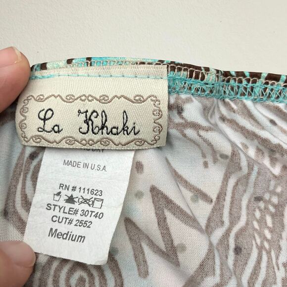 Vintage Y2K bohemian handkerchief hem halter top, fairycore 2000s boho chic - Picture 7 of 7